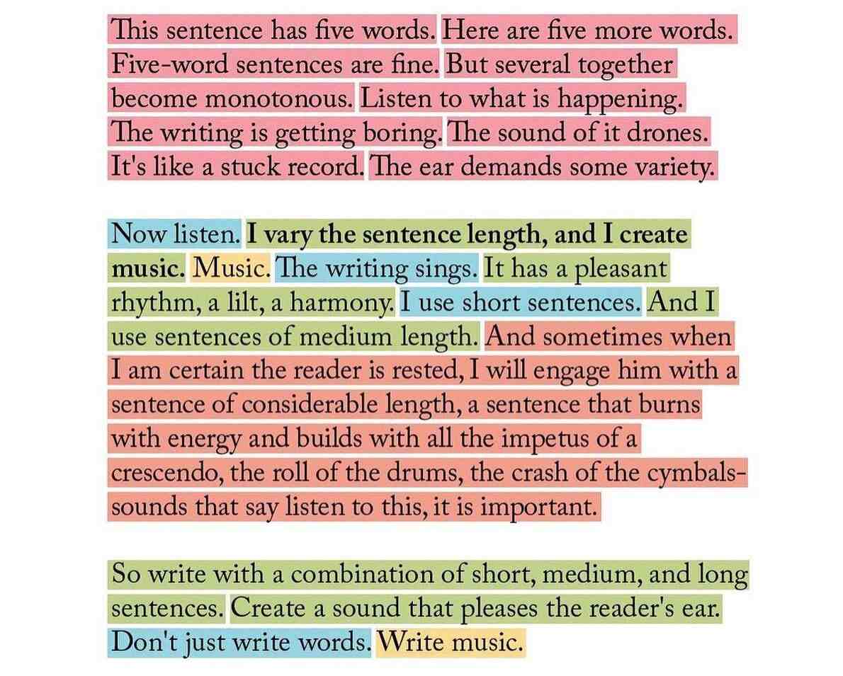 Snippet from "100 Ways to Improve Your Writing" by Gary Provost