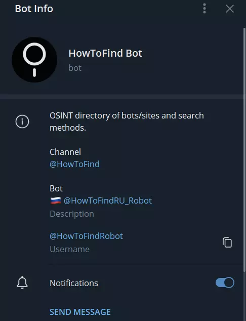 Telegram bots allow you to use an automated database search based on any small prompt you have