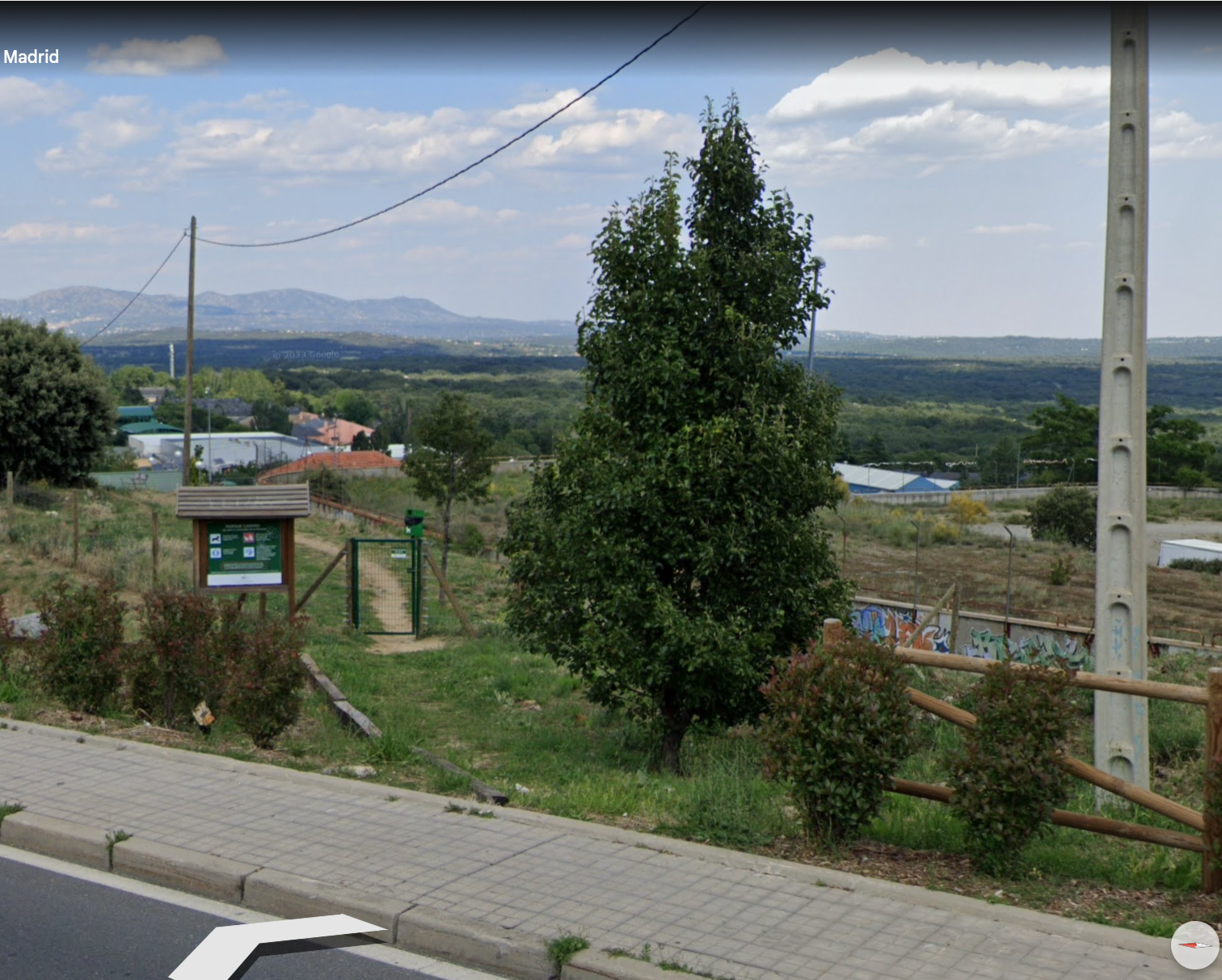 A Google Street View of the image. Compare it to the first image above.