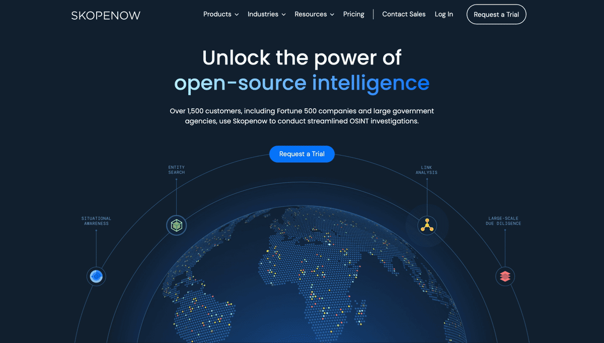 Skopenow (new landing page)